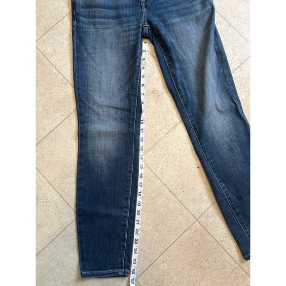 Lucky Brand Ava Mid Rise Ankle Skinny Jeans Dark Wash Size 4/27R - Picture 5 of 5